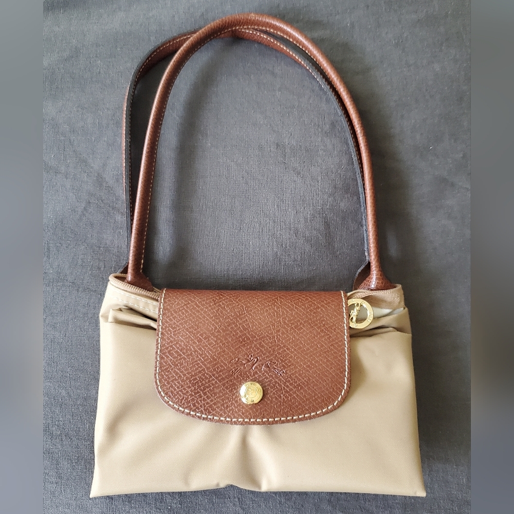Longchamp Le Pliage Bag - Medium - Tan